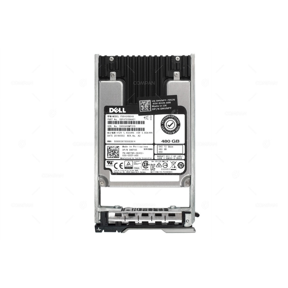 N5Y85 DELL HDD 480GB SAS 12G 2.5" SFF HOT-SWAP